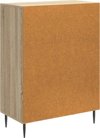 vidaXL Πλαϊνό γραφείο Sonoma Δρυς 66 x 34,5 x 89,5 εκ