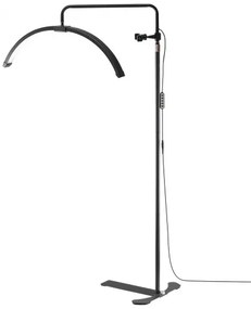 Half Moon Light for Esthetician 26inch Dimmable LED Floor Lamp Lash Light Arched