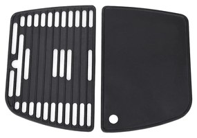 Thermogatz Σετ Σχάρα-Πλάκα Μαντεμένια Ψησίματος 52x39cm (03.313.320)