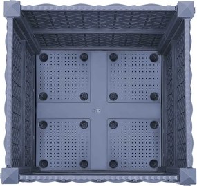 vidaXL Ζαρντινιέρα 40 x 40 x 38 εκ. από Πολυπροπυλένιο
