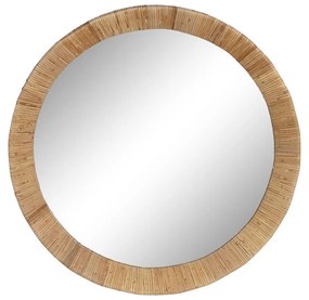 Τοίχο καθρέφτη Home ESPRIT Bali 70 x 6 x 70 cm