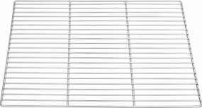 vidaXL Σχάρα ψησίματος Ασημί 60 x 40 cm Ανοξείδωτο ατσάλι