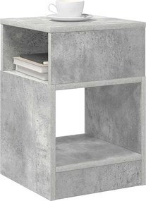vidaXL End Table 2 pcs Σκυρόδεμα Γκρι 30,5 x 30 x 45 εκ