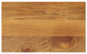 vidaXL Επιφάνεια Τραπεζιού Ορθογώνια 60x40x2,5 εκ. Μασίφ Ξύλο Μάνγκο