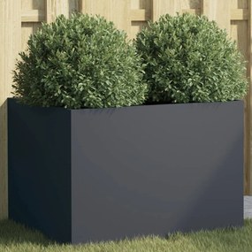 VidaXL Ζαρντινιέρα Ανθρακί 62x47x46 εκ. από Χάλυβα