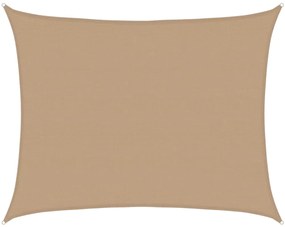 vidaXL Πανί Σκίασης Taupe 6x8 μ. από HDPE 160 γρ./μ²