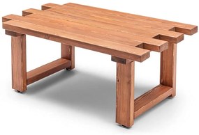 Τραπεζάκι Κήπου Abant 676HDS1148 104x65x48cm Walnut