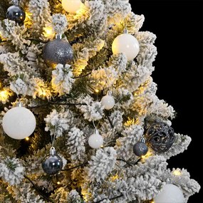 vidaXL Χριστουγεν. Δέντρο Τεχνητό Αρθρωτό με 300 LED & Μπάλες 210 εκ.