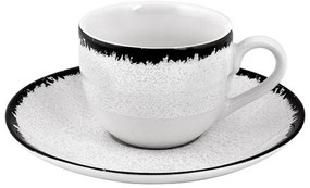 Φλυτζάνια Espresso 90ml (Σετ 6τμχ) Oriana Ferelli Moon Shade White 18274-63
