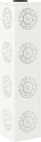 vidaXL Ηλιακό LED Φως Δρόμου 2 pcs Θερμό λευκό 18 x 18 x 80 εκ.