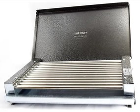 Ηλεκτρική ψησταριά με καπάκι RUBINO EC 1.6K, 1600W