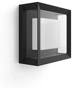 Έξυπνο Φωτιστικό Τοίχου Απλίκα Led 15W IP44 Μαύρο RGBW Hue Econic 915005731901 Philips Hue-915005731901-Μαύρο 915005731901
