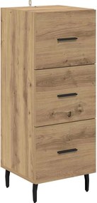 vidaXL Highboard Artisan Oak 34,5 x 34 x 180 εκ. Επεξεργασμένο ξύλο