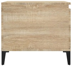 vidaXL Τραπεζάκι Σαλονιού Sonoma Δρυς 100x50x45 εκ. Επεξεργασμένο Ξύλο