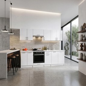 Σύνθεση κουζίνας Eco 2.4-Leuko