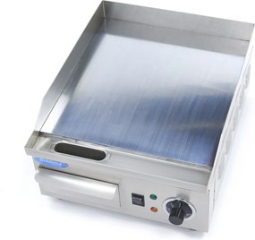 Griddle - Smooth Chrome - 36cm - incl Drip Tray