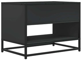 vidaXL Έπιπλο Τηλεόρασης Μαύρο 61x40x46 εκ. από Επεξεργ. Ξύλο/Μέταλλο