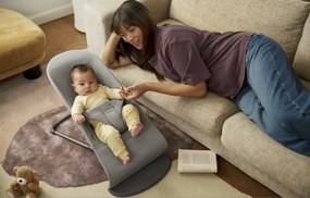 BabyBjorn Ριλάξ Balance Soft, Tri Fabric, Light grey