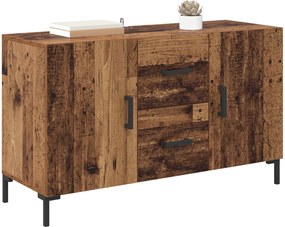 vidaXL Πλαϊνό γραφείο Παλιό Ξύλο 100 x 36 x 60 εκ. Επεξεργασμένο ξύλο