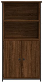 vidaXL Ντουλάπι Καφέ Δρυς 62x36x121,5 εκ. από Επεξεργασμένο Ξύλο