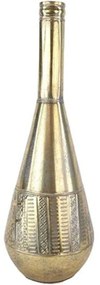 Βάζο Σωλήνας Antique 012.862159154 22x61cm Gold Metal