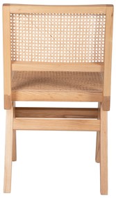 Καρέκλα Fredrik Ξύλο Φράξινου Και Rattan Σε Φυσικό Χρώμα 45x55,5x83Yεκ.