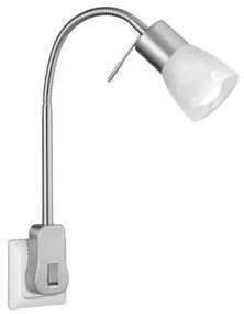 Levisto Μονό Σποτ με Ντουί E14 σε Ασημί Χρώμα Trio Lighting 891010107