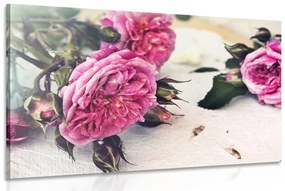 Εικόνα ενός τριαντάφυλλου σε άνθιση - 120x80