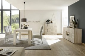 Έπιπλο Τηλεόρασης Ανθρακί Οξειδωμένο 121x43x57