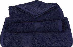 vidaXL Σετ Πετσετών 8 Τεμαχίων FROGN Μπλε Σκούρο 360 γρ./μ²