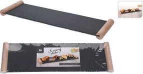 ΠΈΤΡΑ &amp; ΜΆΡΜΑΡΟ ΠΛΑΤΌ ΣΕΡΒΙΡΊΣΜΑΤΟΣ SERVING TRAY EH SLATE 210000400