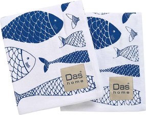 Ποτηρόπανα (Σετ 2τμχ) Das Home Kitchen 0737