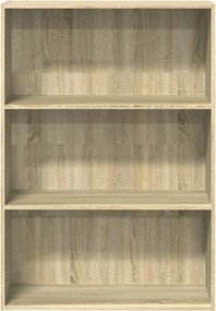 vidaXL Βιβλιοθήκη Sonoma Δρυς 80x30x114 εκ. από Επεξεργασμένο Ξύλο