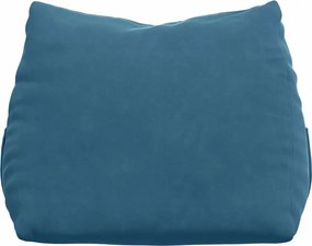 vidaXL Μαξιλάρι Πλάτης Μπλε 45 x 35 x 20 cm Υφασμάτινο Κορντουρά
