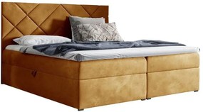 Επενδυμένο κρεβάτι Box 3-Ohra-140 x 200