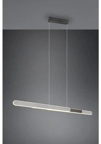 Κρεμαστό Φωτιστικό Οροφής LED 48W Up Down Dimmable CCT Ρυθμιζόμενο Helios Trio Lighting-343310305-Αλουμίνιο 343310305