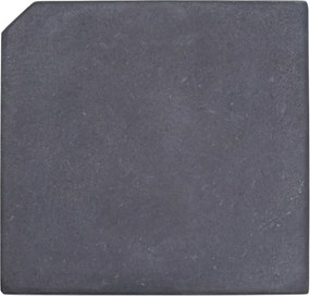 vidaXL Πλάκα Βάσης Ομπρέλας Τετράγωνη Μαύρη 25 κ. από Γρανίτη