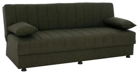 Καναπές Κρεβάτι Τριθέσιος Andri HM3239.05 180x72x77cm Dark Olive ΥΦΑΣΜΑ