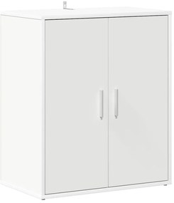 vidaXL Παπουτσοθήκη Λευκή 60 x 35 x 70 εκ. από Επεξ. Ξύλο