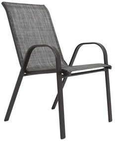 Outdoor Armchair FL5001 Fylliana Black - Beige 55x72x92 cm