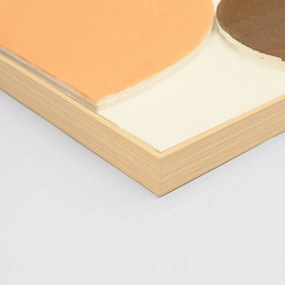 Πίνακας Τοίχου 3D Fluo Κορνίζα Μπεζ-Χειροποίητα Σχέδια 60x4,5x90Yεκ.