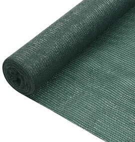 vidaXL Δίχτυ Σκίασης Πράσινο 3,6 x 25 μ. από HDPE 75 γρ./μ²