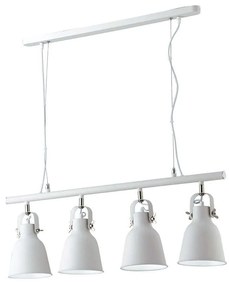 Φωτιστικό Οροφής - Ράγα I-Legend-S4 Bco White Luce Ambiente Design Μέταλλο