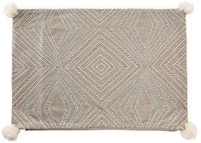 Κάλυψη μαξιλαριού DKD Home Decor 60 x 1 x 40 cm Γκρι