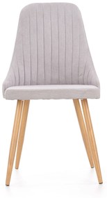 K285 chair, color: light grey DIOMMI V-CH-K/285-KR-J.POPIEL