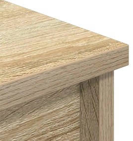 Ντουλάπι Sonoma Δρυς 70x35x180 εκ. από Επεξεργασμένο Ξύλο - Καφέ