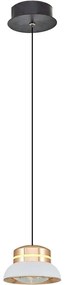 Φωτιστικό Οροφής 414LRC1971 Φ11x120cm Led 1200lm 12W 3000K White-Gold Opviq