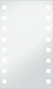 vidaXL Καθρέφτης Μπάνιου Τοίχου με LED 60 x 100 εκ.