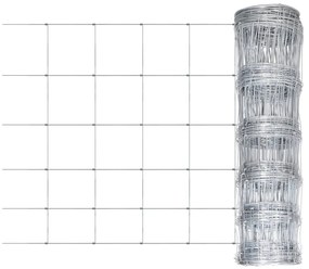 vidaXL Συρματόπλεγμα Περίφραξης Ασημί 50 x 0,8 μ. Γαλβανισμένο Ατσάλι