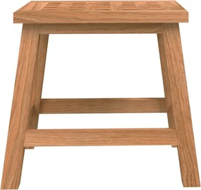 vidaXL Σκαμπό 29x22,5x25,5 εκ. Μασίφ Ξύλο Καρυδιά